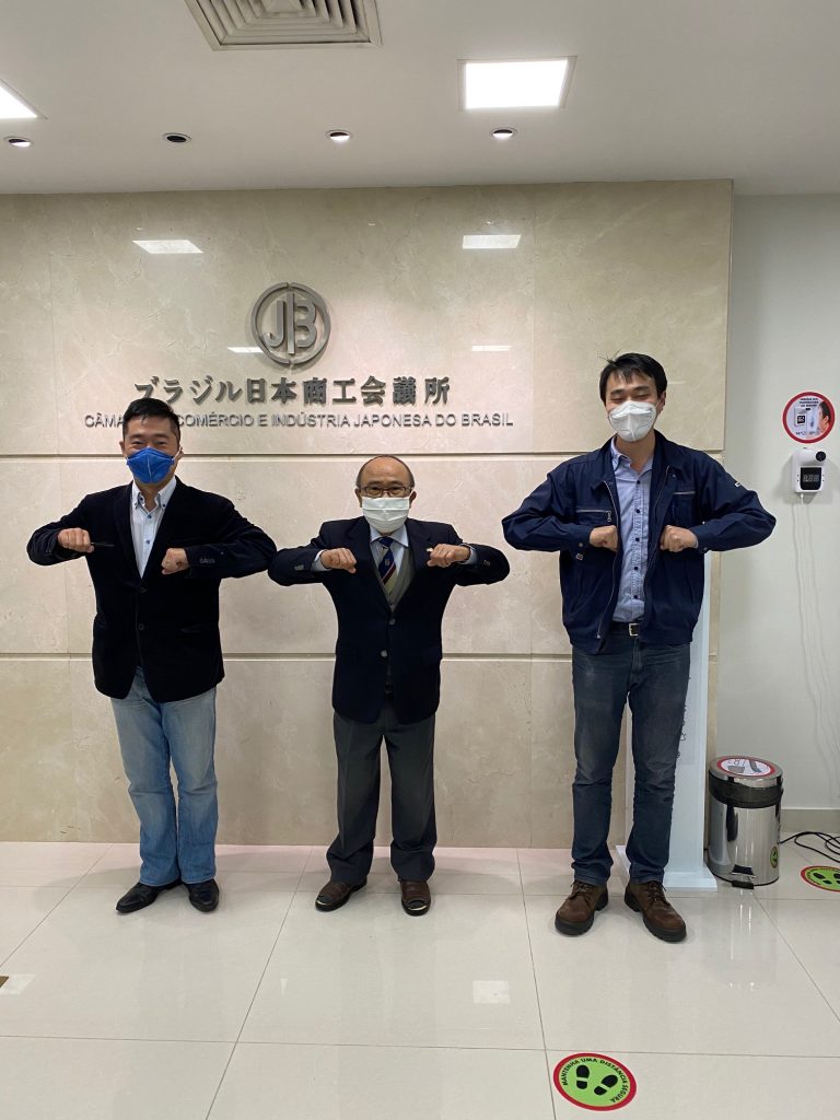 2021年6月30日 SHINWA　DO　BRASIL　LTDA一行が訪問