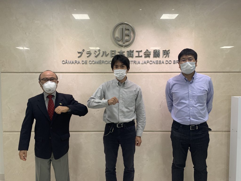 2021年9月30日 宮本日経サンパウロ支局長再赴任（2021年9月30日）