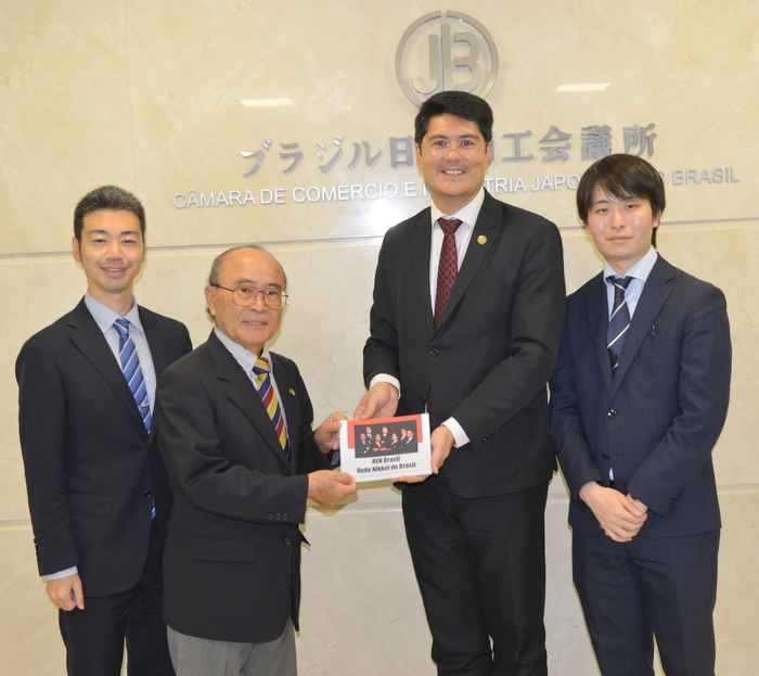 イワノREN　Brasil会長一行が訪問　