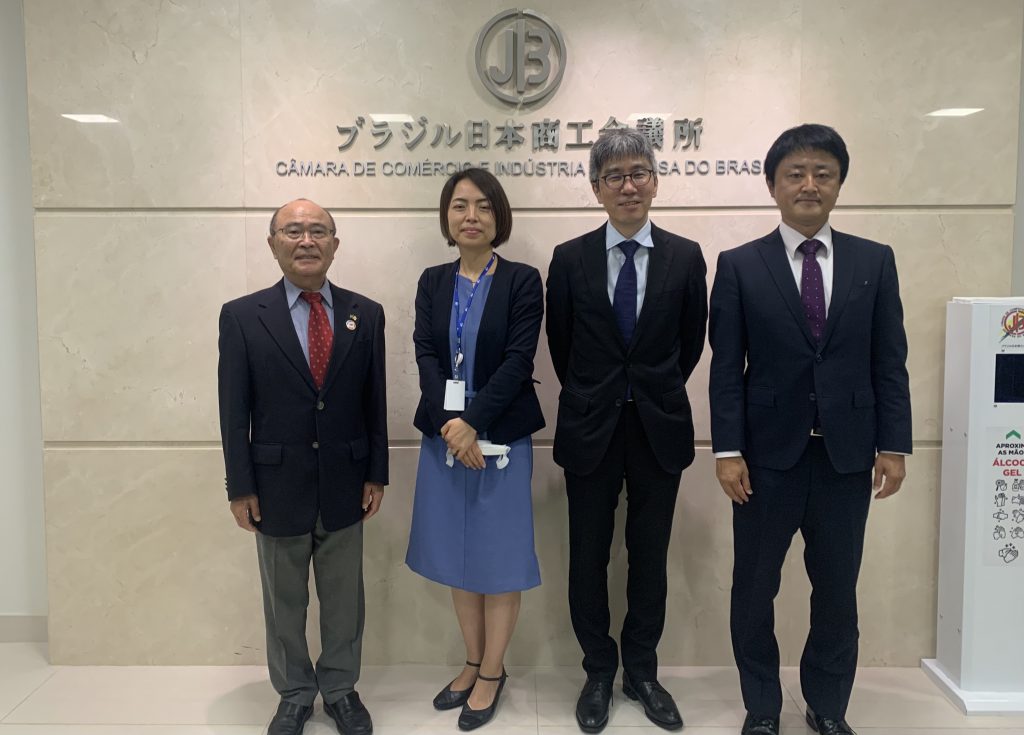 JICAの門屋篤典次長一行が訪問　