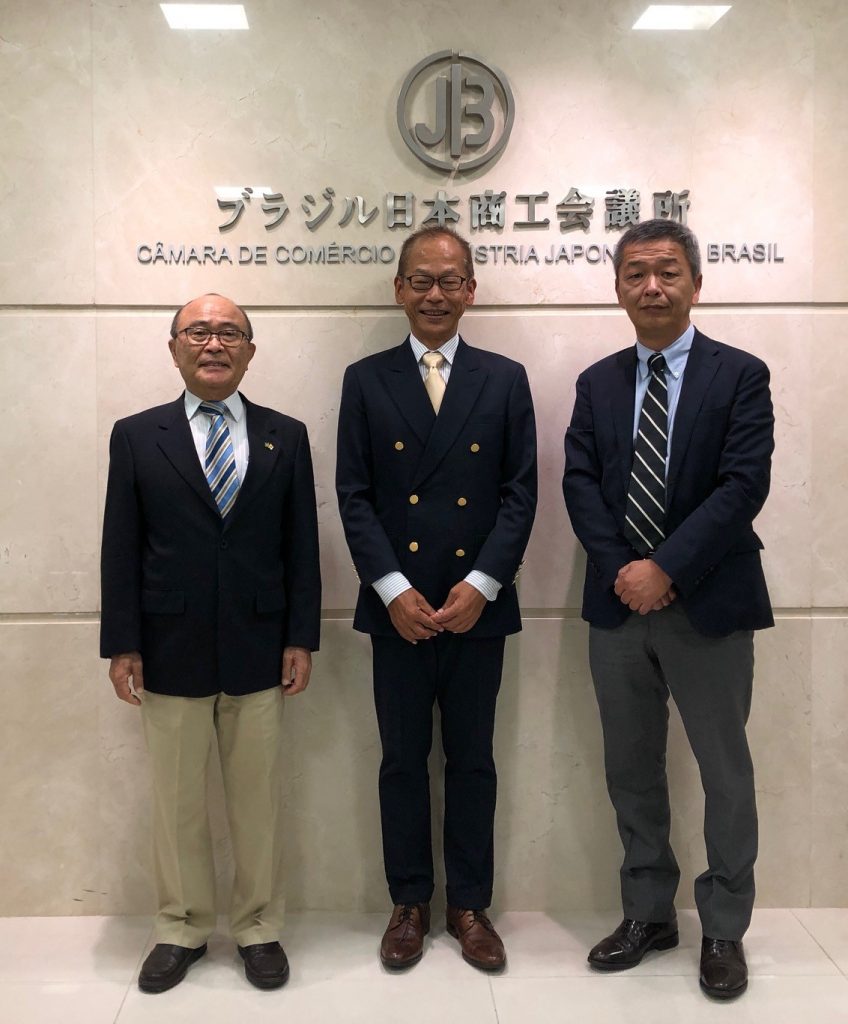 Toyobo do Brasil（TBL）南村社長が藤井新社長と表敬訪問　
