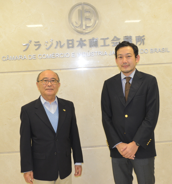 ECOGENの中村氏が訪問　