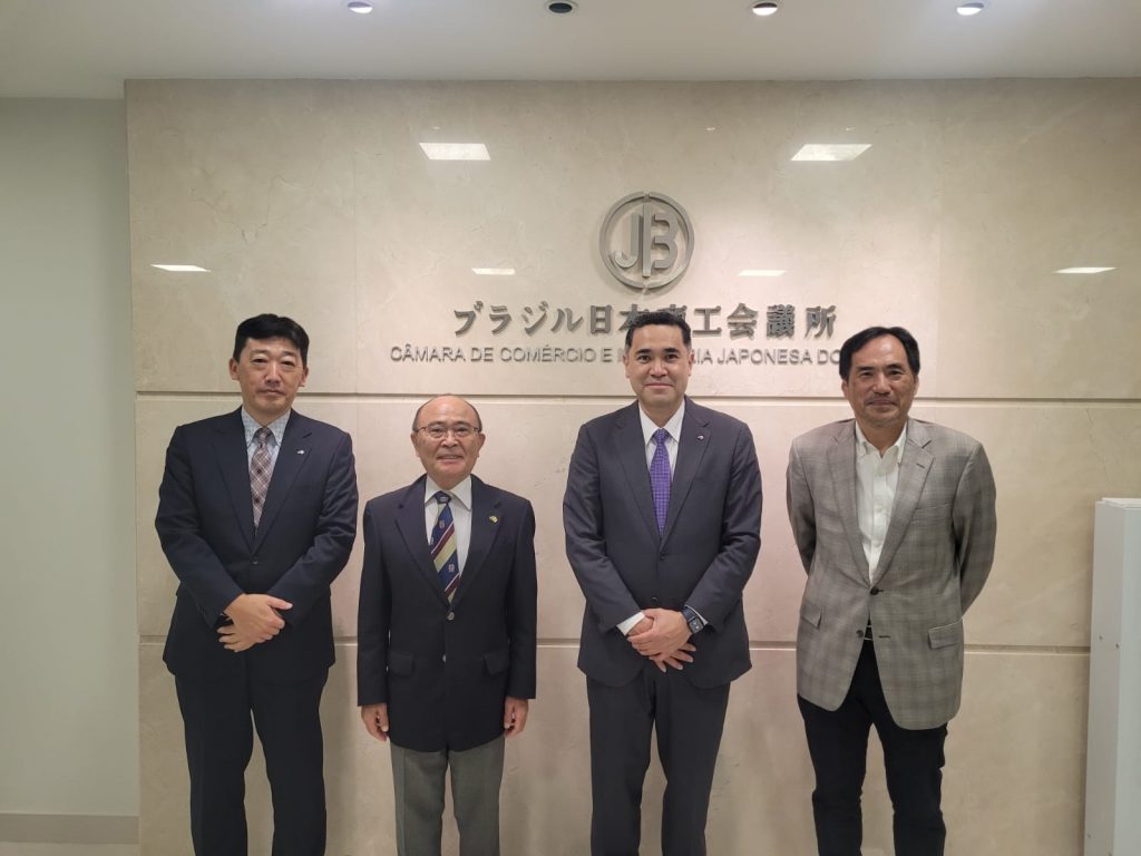 中村新社長が渡伯着任早々に対面訪問　