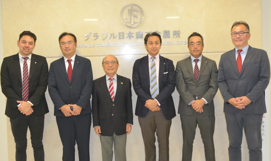 日本航空米州地区の前澤信支配人一行が訪問