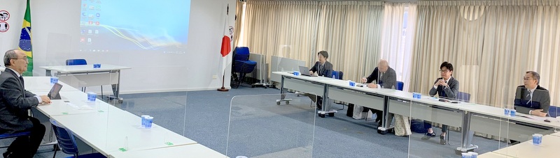 BBBRの倉智CEOがYKS社一行と会議所訪問　