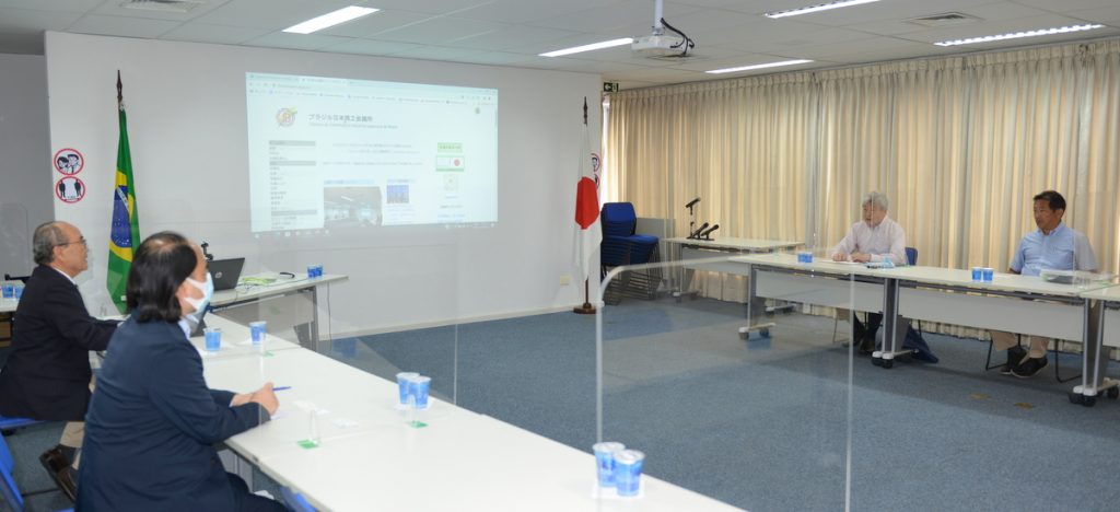 太平洋貿易株式会社の石井社長が会議所を訪問　