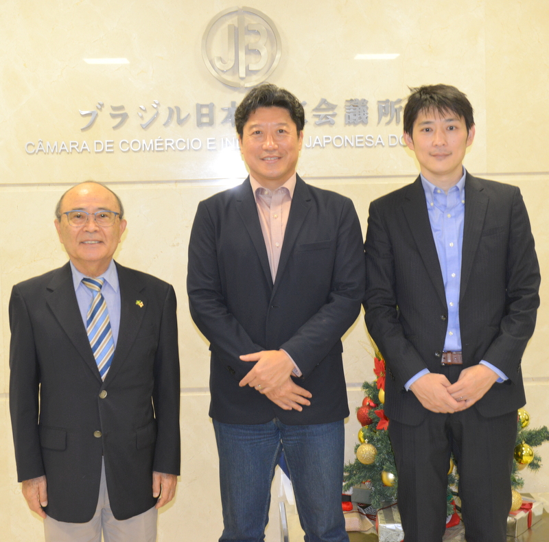NTT DATA Business Solutions Brazilのの矢澤吉史取締のが訪問