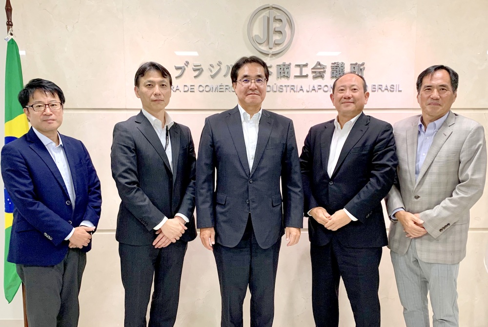 ブラジル住友商事会社一行が訪問