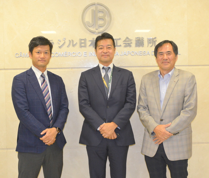 Tokio Marine Seguradora S.A. の木村康弘執行役員と近藤繁也取締役が訪問