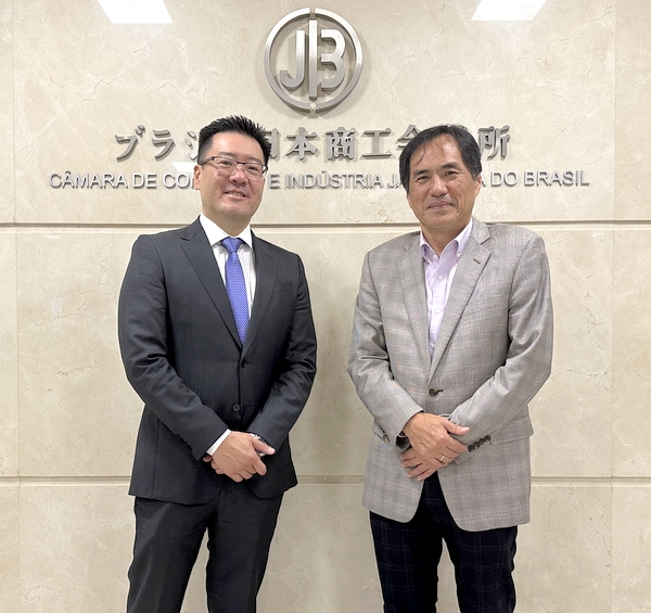 Sanfraグループのファビオ・カワウチCEOが訪問