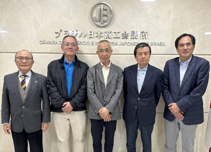 【OB訪問】瀬山氏、松田氏(パナソニックブラジル元社長)会議所訪問