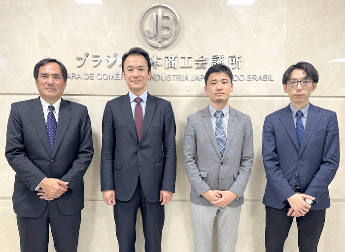 外務省中南米局の松尾裕敬参事官一行が訪問