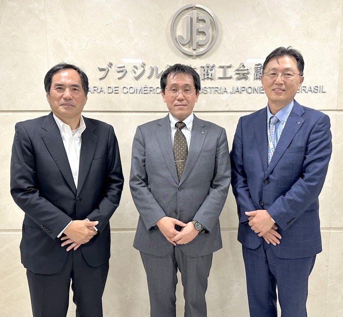 PILOT PEN DO BRASIL社の郷園弘幸社長と大野貴史取締役工場長が訪問