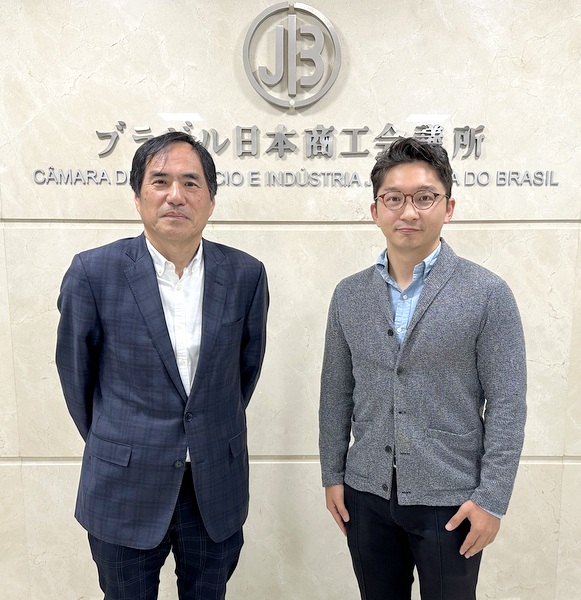 Dentsu Latin America社国際アカウント担当のレオ・サカモトディレクターが訪問