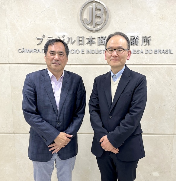 Mimaki Brasil Comércio e Importação Ltdaの内野貴司副社長が訪問