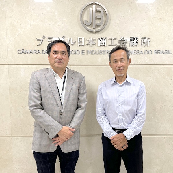 WEC Agência de Viagens e Turismo Ltdaの江上耕一郎社長が訪問