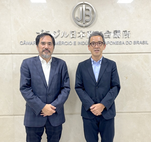 ジェトロサンパウロ事務所の井上徹哉所長が訪問
