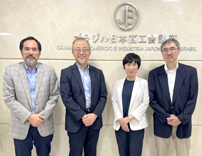 日本機械輸出組合の赤津光一郎専務理事一行が訪問