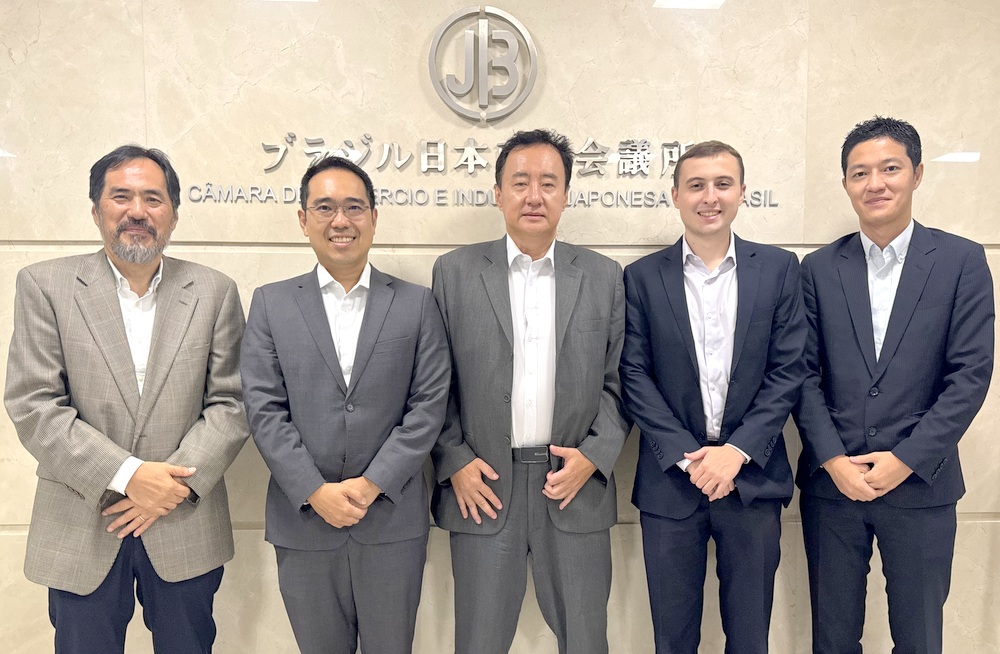 Bradesco銀行の恒川 益毅氏一行が訪問